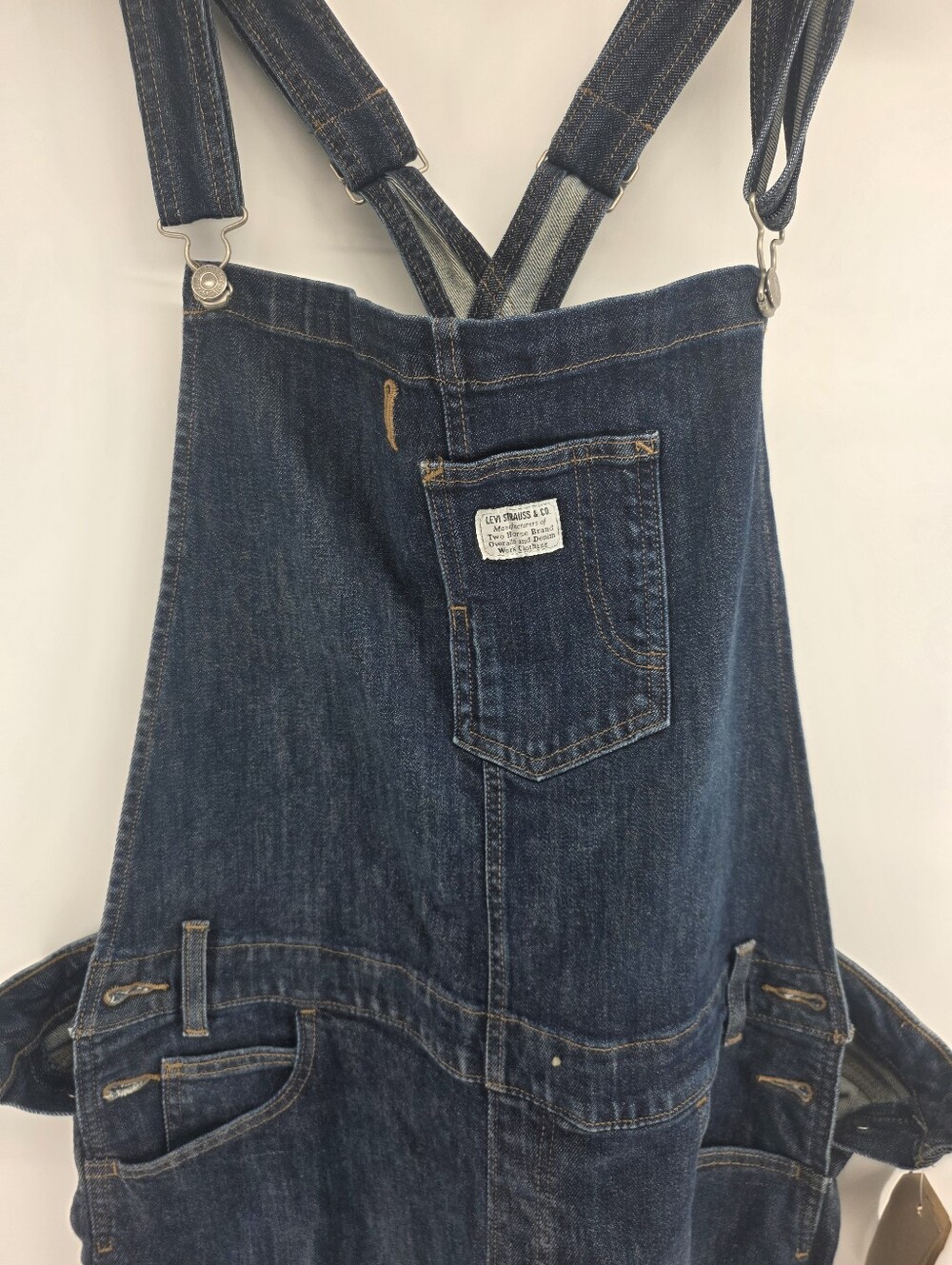NWT Levi’s Strauss & Co Two Horses Brand Overalls Size XL 22W Denim Work Clothes